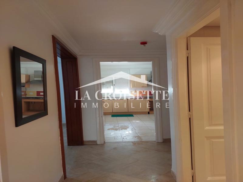Appartement S+3 avec jardin à La Marsa
